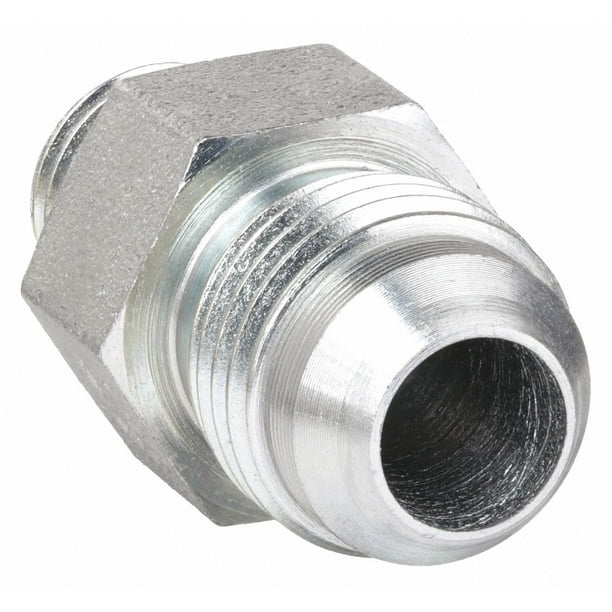 Pack of 10 Fitting Material Carbon Steel x Carbon Steel Fitting Size 1/4 x 3/8 Hydraulic Hose Adapter 